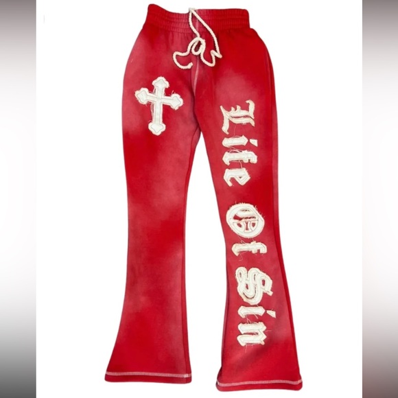 Life of Sin sweatpants NWT!! Sz L